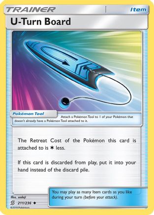 U-Turn Board (211/236) [Sun & Moon: Unified Minds] - Trinity Hobby