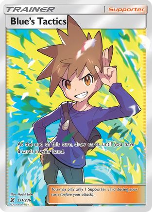 Blue's Tactics (231/236) [Sun & Moon: Unified Minds] - Trinity Hobby