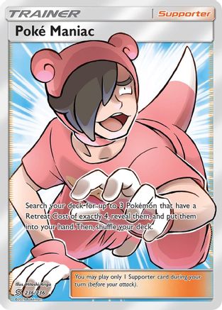 Poke Maniac (236/236) [Sun & Moon: Unified Minds] - Trinity Hobby