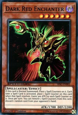 Dark Red Enchanter [SBSC-EN002] Super Rare - Trinity Hobby