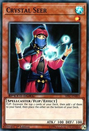 Crystal Seer [SBSC-EN003] Super Rare - Trinity Hobby