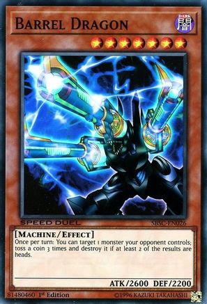 Barrel Dragon [SBSC-EN026] Super Rare - Trinity Hobby