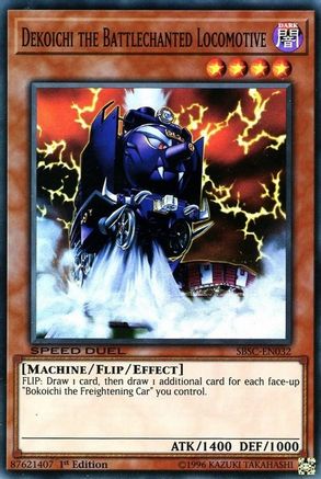 Dekoichi the Battlechanted Locomotive [SBSC-EN032] Super Rare - Trinity Hobby