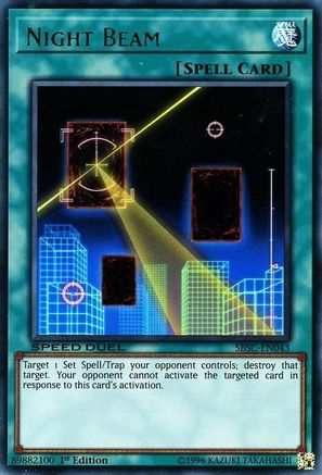 Night Beam [SBSC-EN043] Ultra Rare - Trinity Hobby