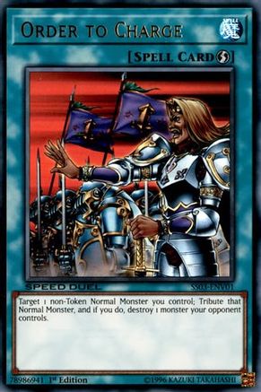 Order to Charge [SS03-ENV01] Ultra Rare - Trinity Hobby