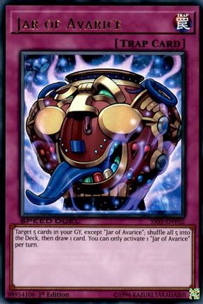 Jar of Avarice [SS03-ENV02] Ultra Rare - Trinity Hobby