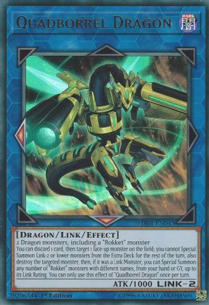 Quadborrel Dragon [SDRR-EN043] Ultra Rare - Trinity Hobby