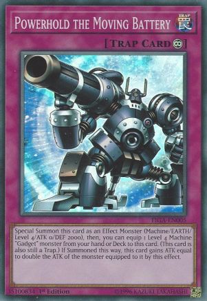 Powerhold the Moving Battery [FIGA-EN005] Super Rare - Trinity Hobby