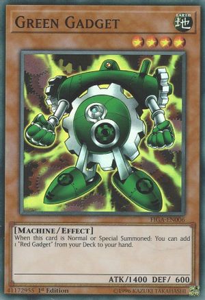 Green Gadget [FIGA-EN006] Super Rare - Trinity Hobby
