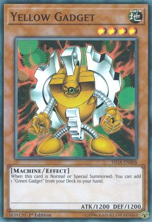 Yellow Gadget [FIGA-EN008] Super Rare - Trinity Hobby