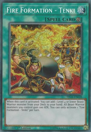 Fire Formation - Tenki [FIGA-EN028] Secret Rare - Trinity Hobby
