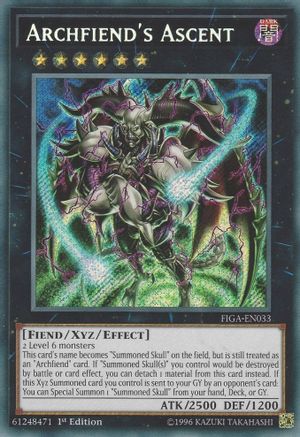 Archfiend's Ascent [FIGA-EN033] Secret Rare - Trinity Hobby