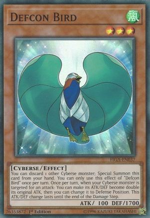 Defcon Bird [FIGA-EN037] Super Rare - Trinity Hobby