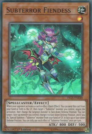 Subterror Fiendess [FIGA-EN048] Super Rare - Trinity Hobby