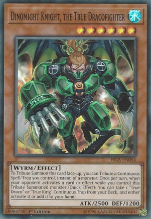 Dinomight Knight, the True Dracofighter [FIGA-EN054] Super Rare - Trinity Hobby
