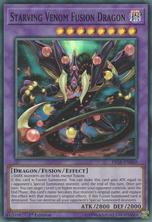 Starving Venom Fusion Dragon [FIGA-EN060] Super Rare - Trinity Hobby