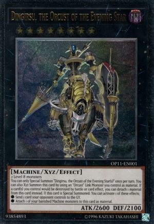 Dingirsu, the Orcust of the Evening Star [OP11-EN001] Ultimate Rare - Trinity Hobby
