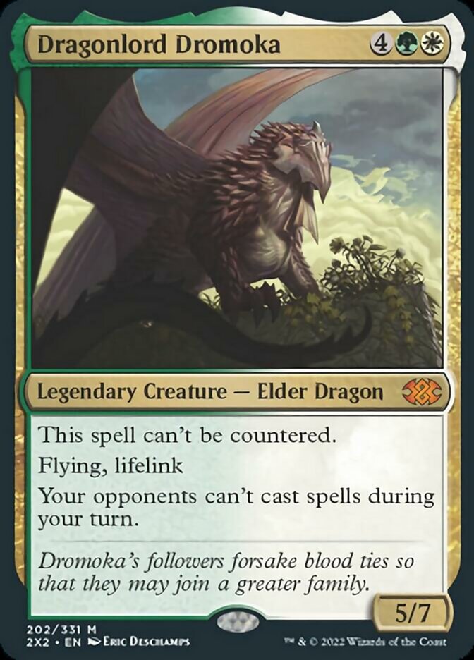 Dragonlord Dromoka [Double Masters 2022] - Trinity Hobby