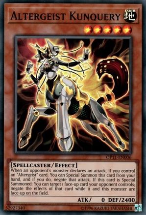 Altergeist Kunquery [OP11-EN006] Super Rare - Trinity Hobby