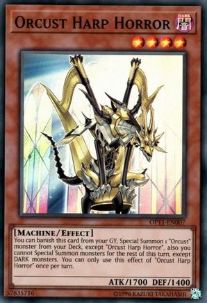 Orcust Harp Horror [OP11-EN007] Super Rare - Trinity Hobby