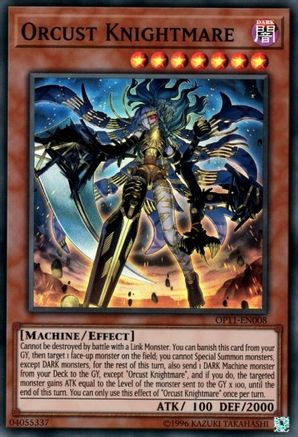 Orcust Knightmare [OP11-EN008] Super Rare - Trinity Hobby