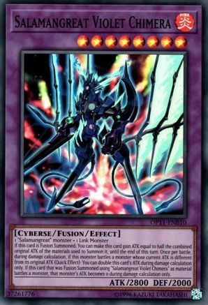 Salamangreat Violet Chimera [OP11-EN010] Super Rare - Trinity Hobby