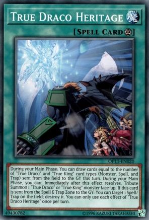 True Draco Heritage [OP11-EN020] Common - Trinity Hobby