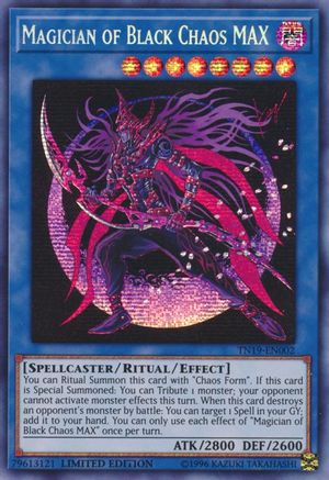 Magician of Black Chaos MAX [TN19-EN002] Prismatic Secret Rare - Trinity Hobby