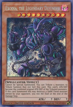 Exodia, the Legendary Defender [TN19-EN003] Prismatic Secret Rare - Trinity Hobby