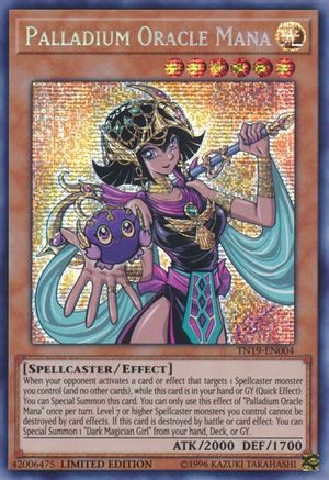 Palladium Oracle Mana [TN19-EN004] Prismatic Secret Rare - Trinity Hobby