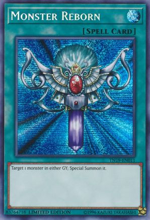 Monster Reborn [TN19-EN011] Prismatic Secret Rare - Trinity Hobby