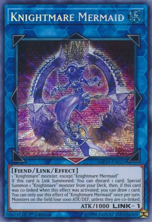 Knightmare Mermaid [MP19-EN025] Prismatic Secret Rare - Trinity Hobby