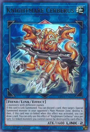 Knightmare Cerberus [MP19-EN026] Ultra Rare - Trinity Hobby