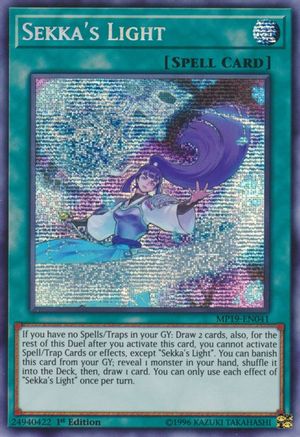 Sekka's Light [MP19-EN041] Prismatic Secret Rare - Trinity Hobby