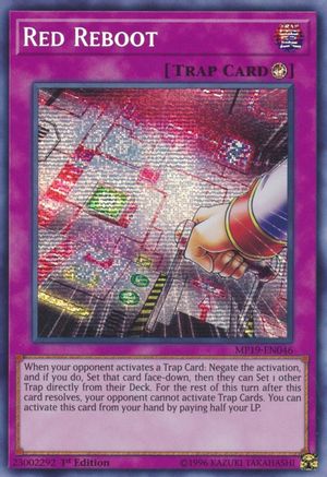 Red Reboot [MP19-EN046] Prismatic Secret Rare - Trinity Hobby