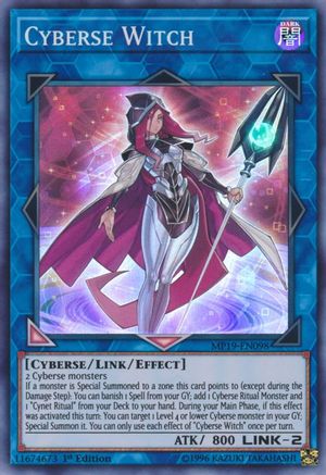 Cyberse Witch [MP19-EN098] Super Rare - Trinity Hobby
