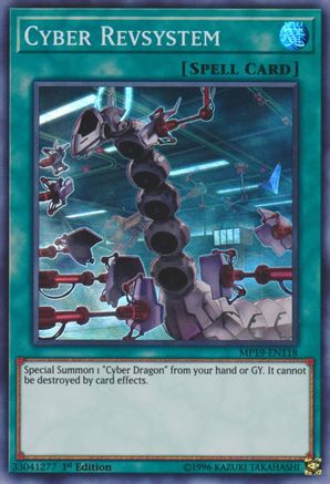 Cyber Revsystem [MP19-EN118] Super Rare - Trinity Hobby