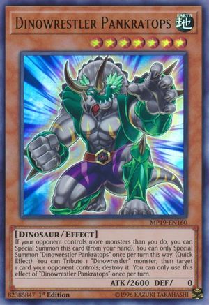 Dinowrestler Pankratops [MP19-EN160] Ultra Rare - Trinity Hobby