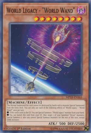World Legacy - "World Wand" [MP19-EN165] Common - Trinity Hobby
