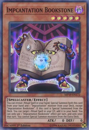Impcantation Bookstone [MP19-EN172] Super Rare - Trinity Hobby