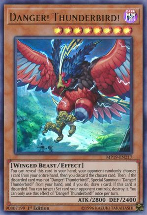 Danger! Thunderbird! [MP19-EN217] Ultra Rare - Trinity Hobby