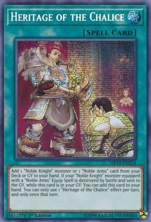 Heritage of the Chalice [MP19-EN224] Prismatic Secret Rare - Trinity Hobby