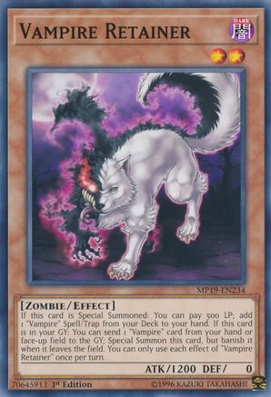 Vampire Retainer [MP19-EN234] Common - Trinity Hobby
