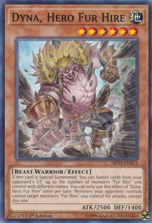 Dyna, Hero Fur Hire [MP19-EN251] Common - Trinity Hobby