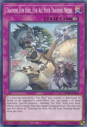Training Fur Hire, Fur All Your Training Needs [MP19-EN256] Common - Trinity Hobby