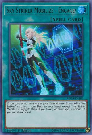 Sky Striker Mobilize - Engage! [MP19-EN260] Ultra Rare - Trinity Hobby
