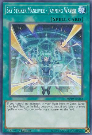 Sky Striker Maneuver - Jamming Waves! [MP19-EN262] Common - Trinity Hobby