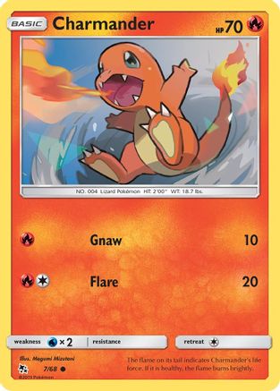 Charmander (7/68) [Sun & Moon: Hidden Fates] - Trinity Hobby