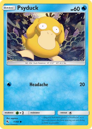 Psyduck (11/68) [Sun & Moon: Hidden Fates] - Trinity Hobby