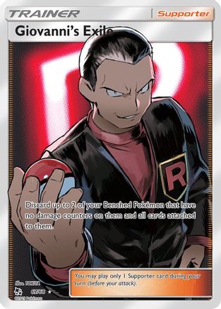 Giovanni's Exile (67/68) [Sun & Moon: Hidden Fates] - Trinity Hobby